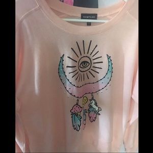 Light pink rampage pullover